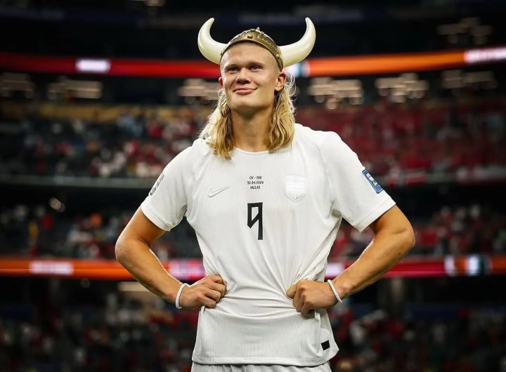 Penyerang andalan tim nasional Norwegia, Erling Braut Haaland yang mencuri perhatian di jagat maya (Sumber Foto: Dok. Instagram Erling Haaland)