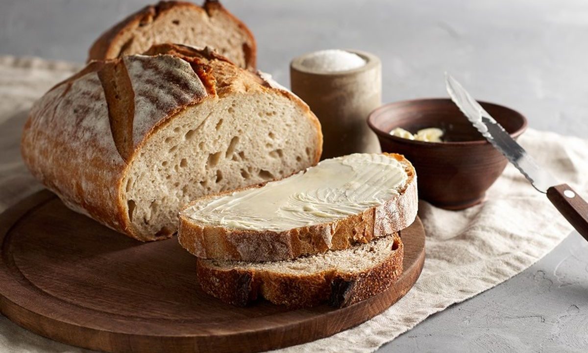 Ilustrasi roti sourdough.(shutterstock.com/belkantus)