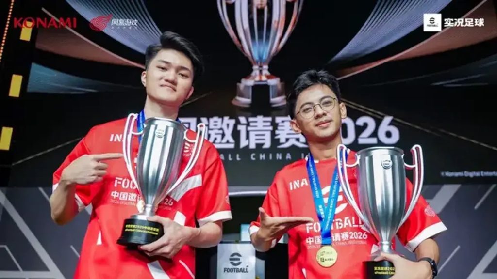 Atlet Indonesia Football e-League Juara eFootball di China (Tangkapan Layar)