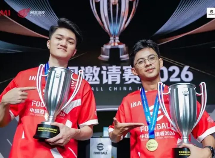 Atlet Indonesia Football e-League Juara eFootball di China (Tangkapan Layar)
