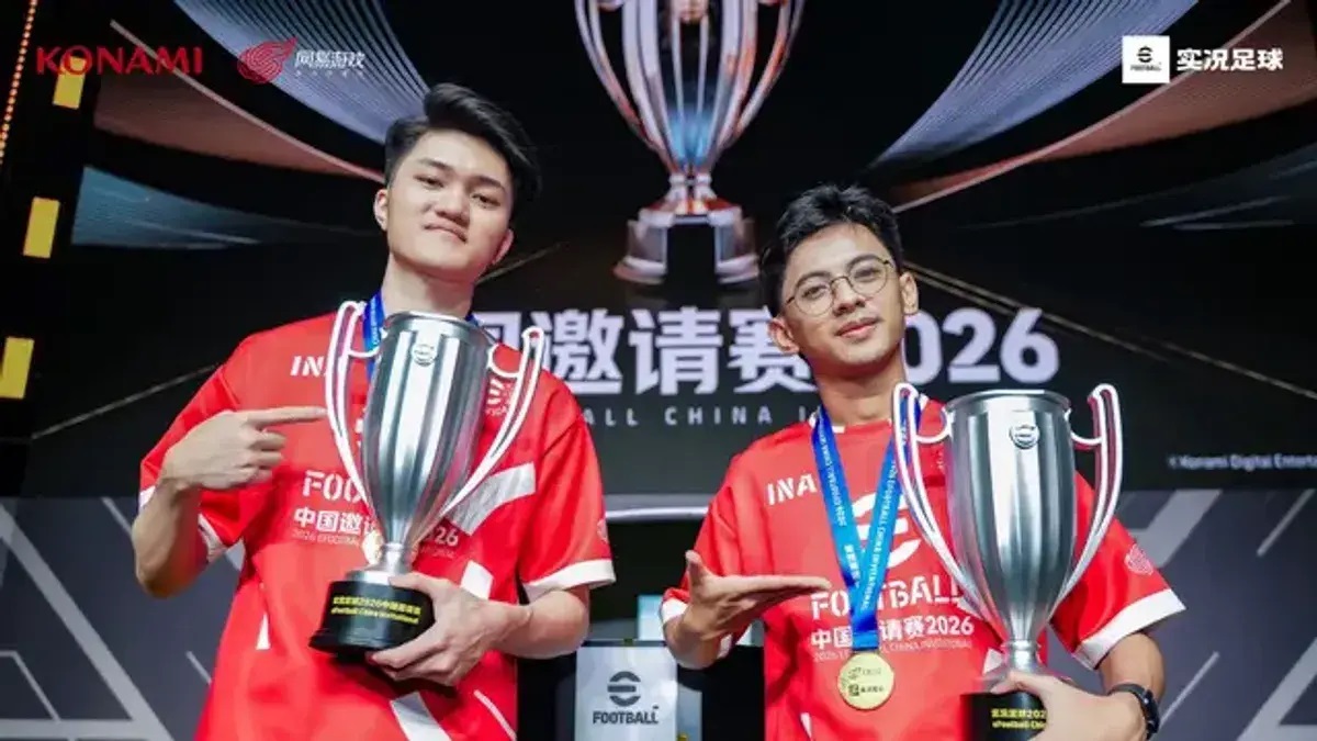 Atlet Indonesia Football e-League Juara eFootball di China (Tangkapan Layar)