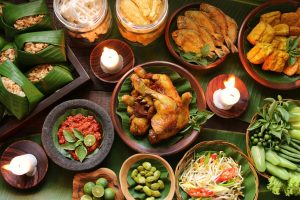 Makanan khas Jawa Barat atau makanan sunda. (Dok. Shutterstock/ Ariyani Tedjo)