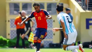 Lamine Yamal resmi bermain di Final Piala Dunia 2026. (Sumber Foto : Reuters)