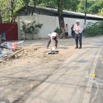 Unit Gakkum Satlantas Polresta Cirebon dan Dishub Kabupaten Cirebon Olah TKP Kecelakaan Truk Maut (Foto : Darfan)