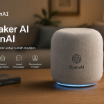 Ilustrasi Speaker AI buatan OpenAI (Sumber Foto : Chat GPT)