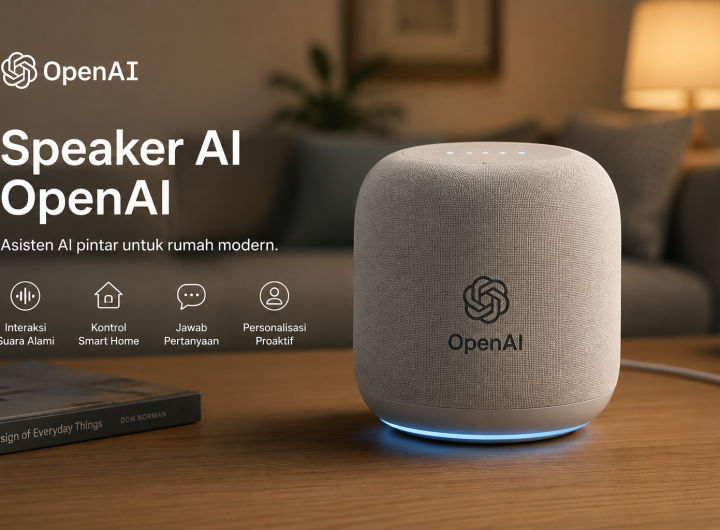 Ilustrasi Speaker AI buatan OpenAI (Sumber Foto : Chat GPT)