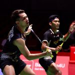 Fajar/Fikri Mulus ke Perempatfinal (Sumber Foto : pbsi.id)