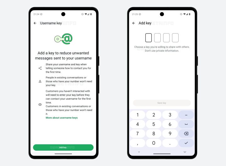 Username key whatsapp (Tangkapan Layar)