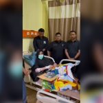 Kondisi korban Kasus penyiraman dan dugaan penyiksaan berangsur membaik (Foto : Darfan)