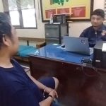 Satreskrim Polres Kunngan menangkap pelaku curanmor (Foto : Darfan)