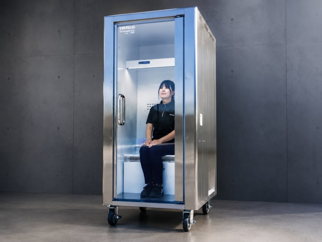 Do Hiemon Box diluncurkan untuk mengatasi musim panas ekstrem di Jepang. (Tangkapan Layar)
