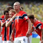 Haaland cetak brace saat lawan brasil di Piala Dunia 2026 (Tangkapan Layar)