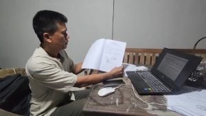 Dugaan Penyimpangan Pengelolaan PADes Babakan Ciwaringin, Warga Minta Audit Pengelolaan Aset dan Tanah Kas Desa karena Tidak Transparan (Foto : Darfan)