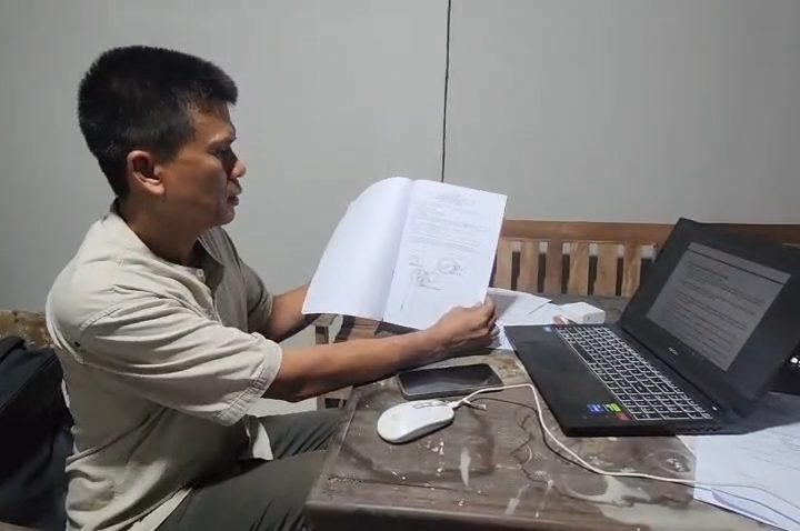 Dugaan Penyimpangan Pengelolaan PADes Babakan Ciwaringin, Warga Minta Audit Pengelolaan Aset dan Tanah Kas Desa karena Tidak Transparan (Foto : Darfan)