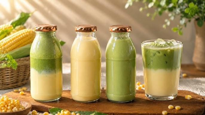 Susu Jagung Manis Jadi Tren Minuman Baru, Cocok Dicampur Matcha dan Kopi (Tangkapan Layar)