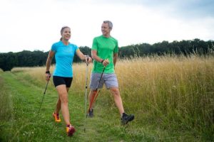 Ilustrasi Nordic Walking (Sumber Foto : iStock)