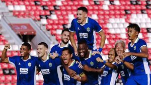 Para pemain Persib Bandung merayakan gol ke gawang Persija Jakarta pada laga Piala Presiden 2026 (c) Dok. Persib