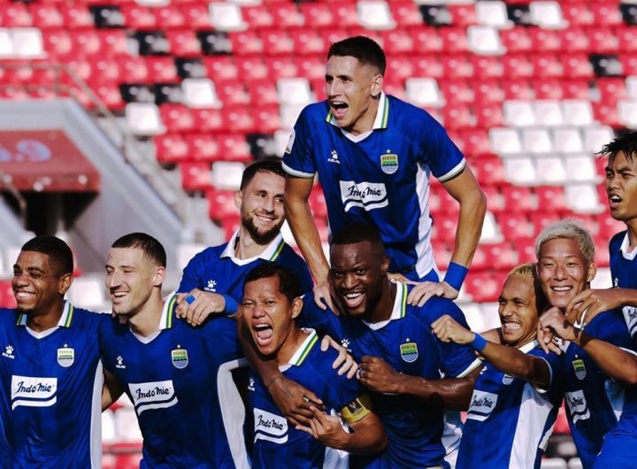 Para pemain Persib Bandung merayakan gol ke gawang Persija Jakarta pada laga Piala Presiden 2026 (c) Dok. Persib