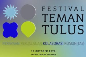 Festival Teman Tulus bakal digelar di Jakarta pada Oktober 2026 mendatang (festivaltemantulus.com)
