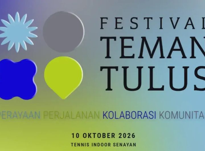 Festival Teman Tulus bakal digelar di Jakarta pada Oktober 2026 mendatang (festivaltemantulus.com)