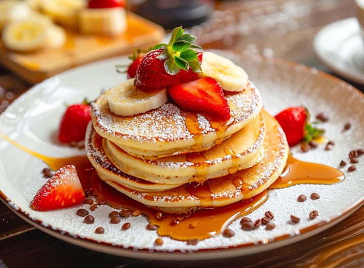Ilustrasi pancake.(canva.com)