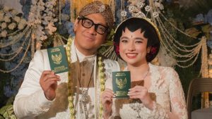 Andre Taulany dan Amanda Rigby. (Sumber Foto : IG/ @andreastaulany)
