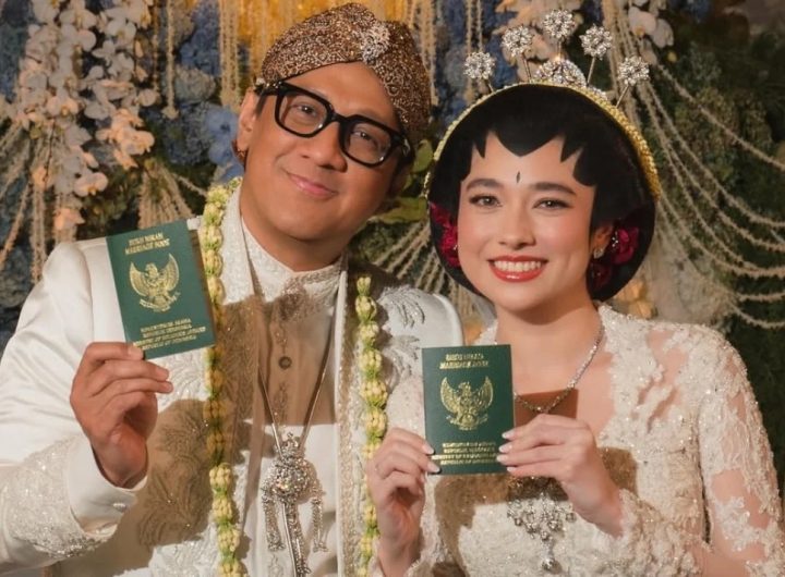 Andre Taulany dan Amanda Rigby. (Sumber Foto : IG/ @andreastaulany)