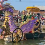 Komunitas Pecinta Kebersihan dan Pelestarian Sungai, Hujan Keruh, di Majalengka, Jawa Barat, menggelar Festival Pecunan (Foto : Darfan)