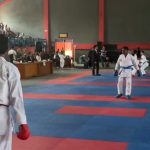 Dua Atlet Disabilitas Bersaing dengan Atlet Umum di Kejuaraan Karate INKAI (Foto : Darfan)