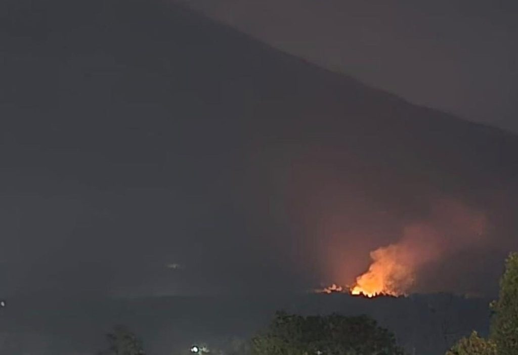 KEBAKARAN HUTAN TERJADI DI KAWASAN GUNUNG CIREMAI, PETUGAS DAN WARGA BERGERAK MELAKUKAN PEMADAMAN