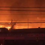 Kebakaran Besar, Tiga Ruko di Majalengka Ludes Terbakar Diduga Akibat Korsleting Listrik (Foto : Darfan)