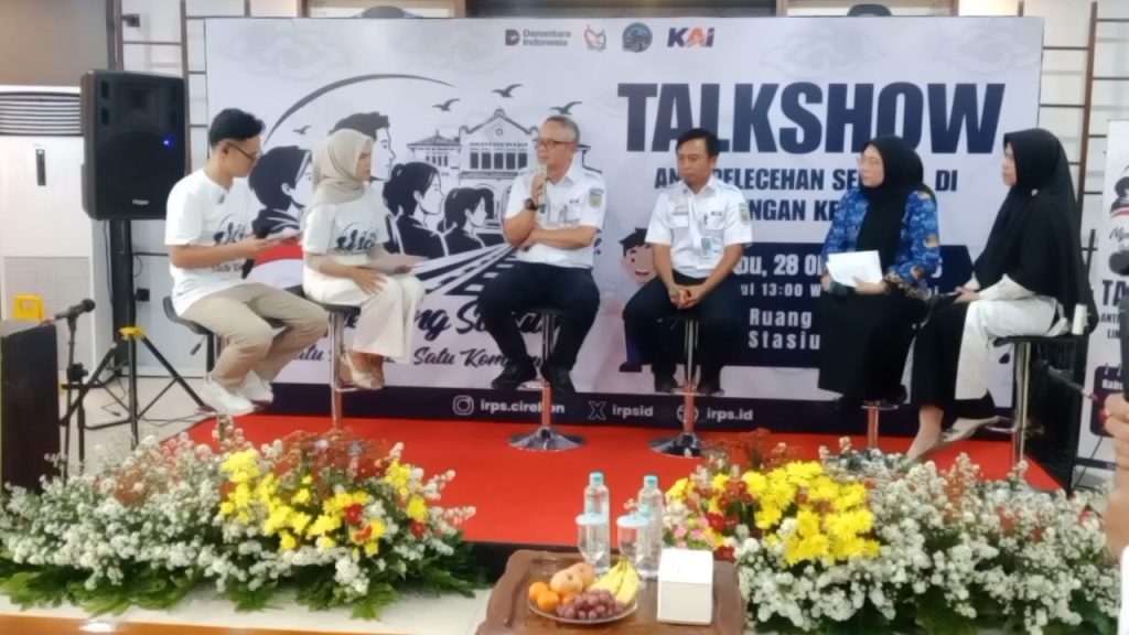 Cegah Pelecehan Seksual di Kereta Api, KAI Daop 3 Cirebon Edukasi Penumpang