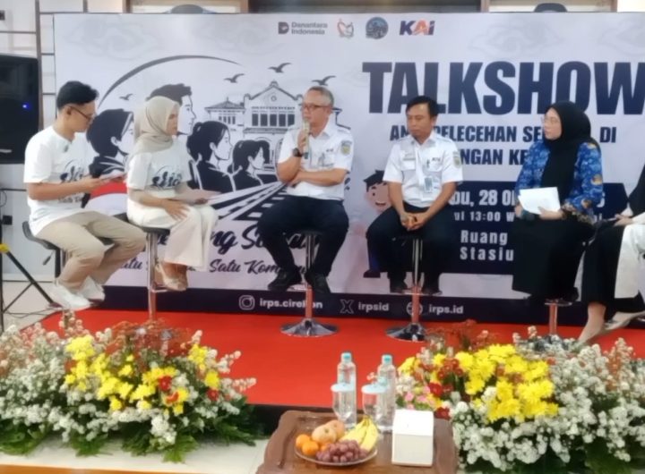Cegah Pelecehan Seksual di Kereta Api, KAI Daop 3 Cirebon Edukasi Penumpang