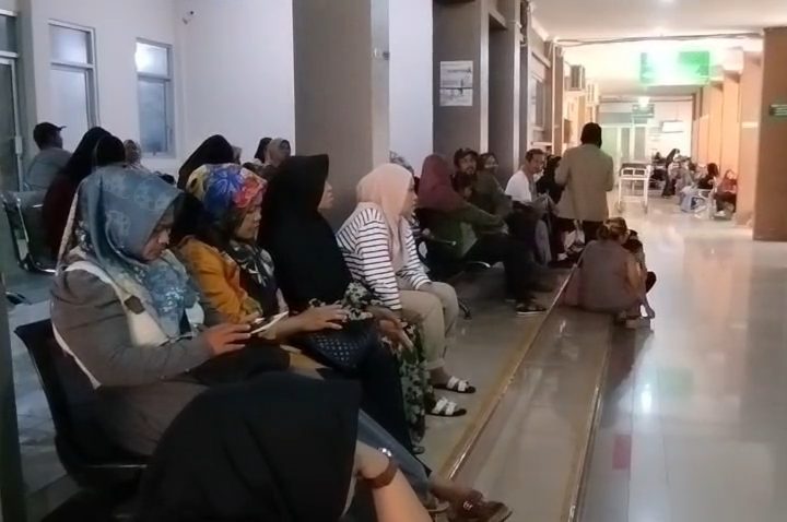 Kasus Influenza di Rumah Sakit Kuningan Meningkat (Foto : Darfan)