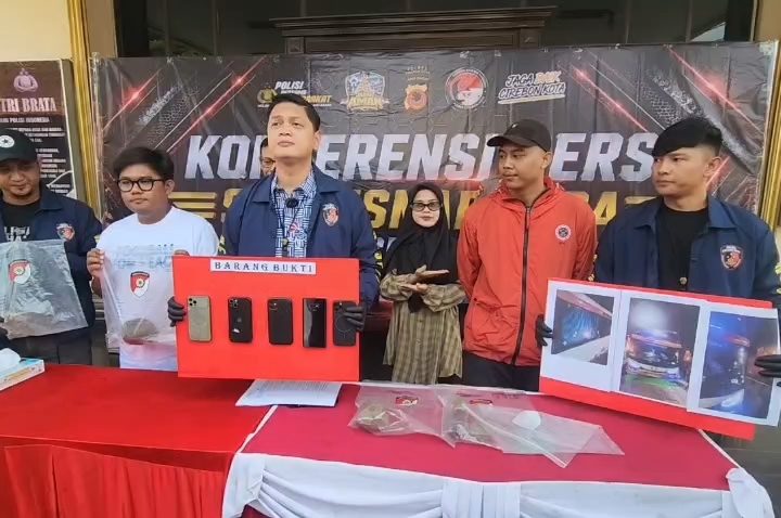 Lima Pelaku Pelempar Bus The Jakmania di Tol Palikanci Ditangkap Polisi