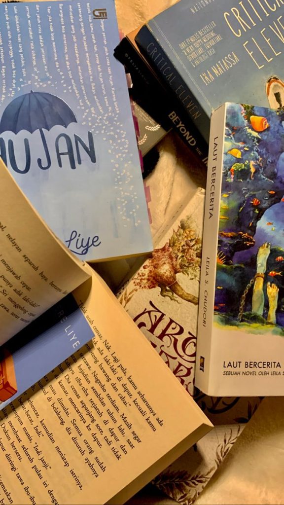 MEMBACA NOVEL: MENIKMATI WAKTU LUANG LEWAT CERITA