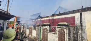 KEBAKARAN MELANDA MESS KOSONG MILIK CSB DI CIREBON