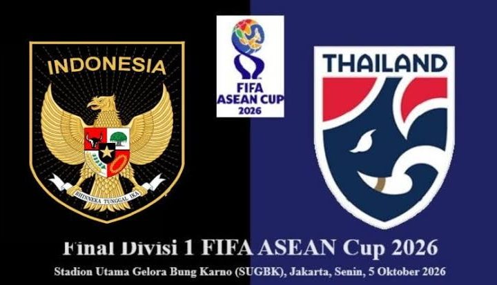 Indonesia vs Thailand Final FIFA ASEAN CUP 2026: 5 Laga Terakhir, Rapor Garuda Lebih Gemilang?